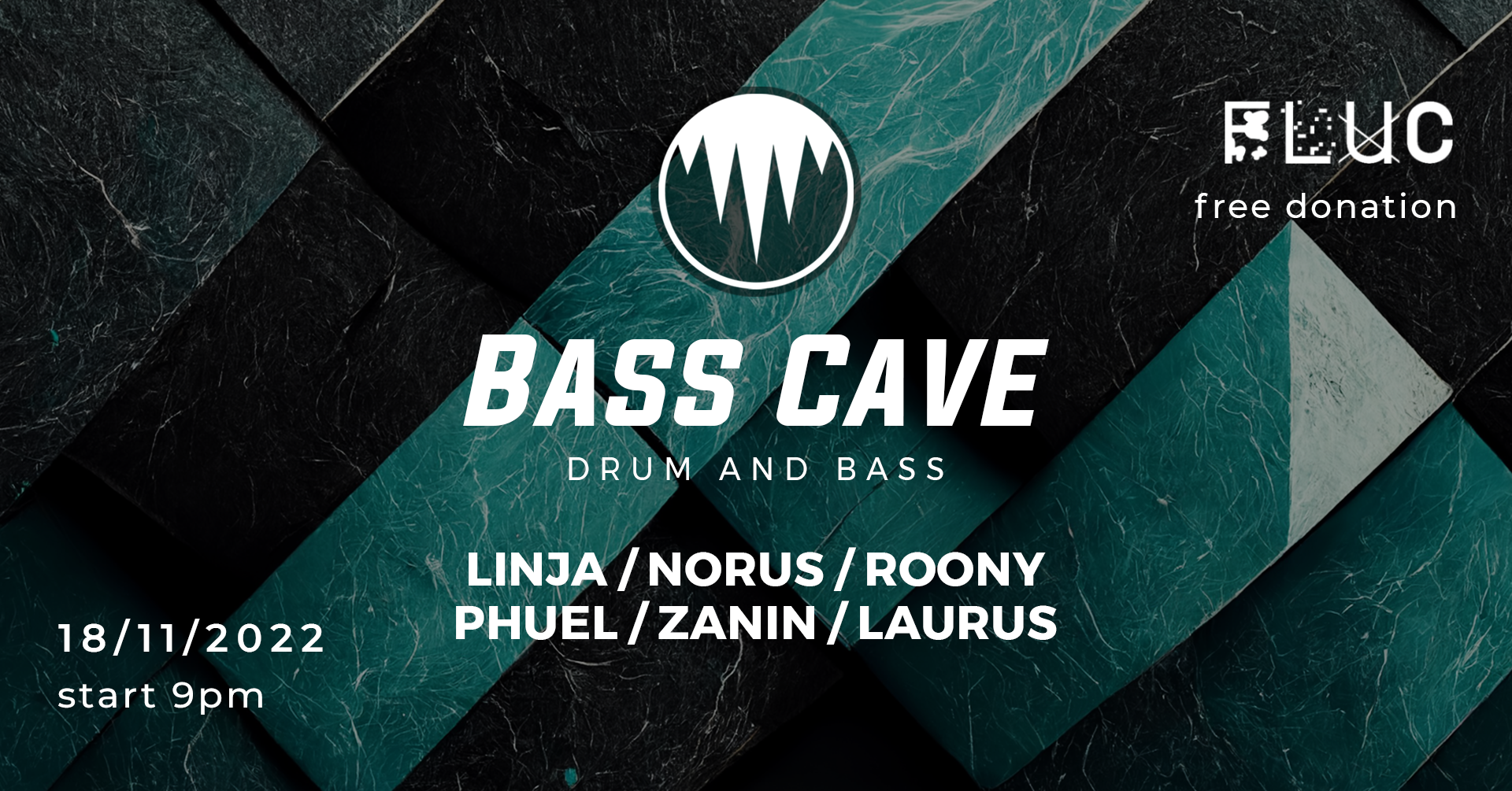 Bass Cave - Drum and Bass /w Linja & Norus