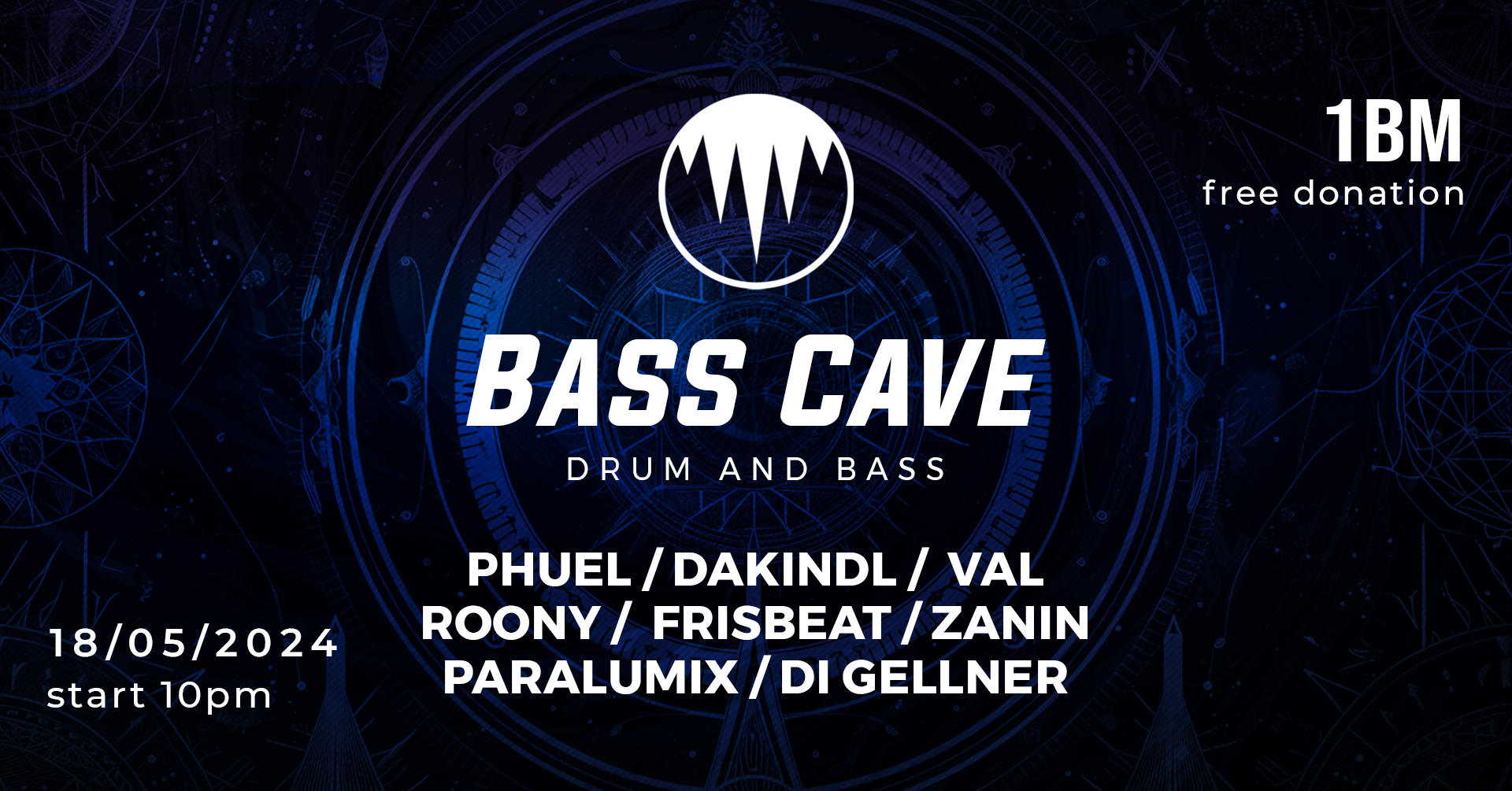 Bass Cave - Drum and Bass /w DaKindl & Frisbeat